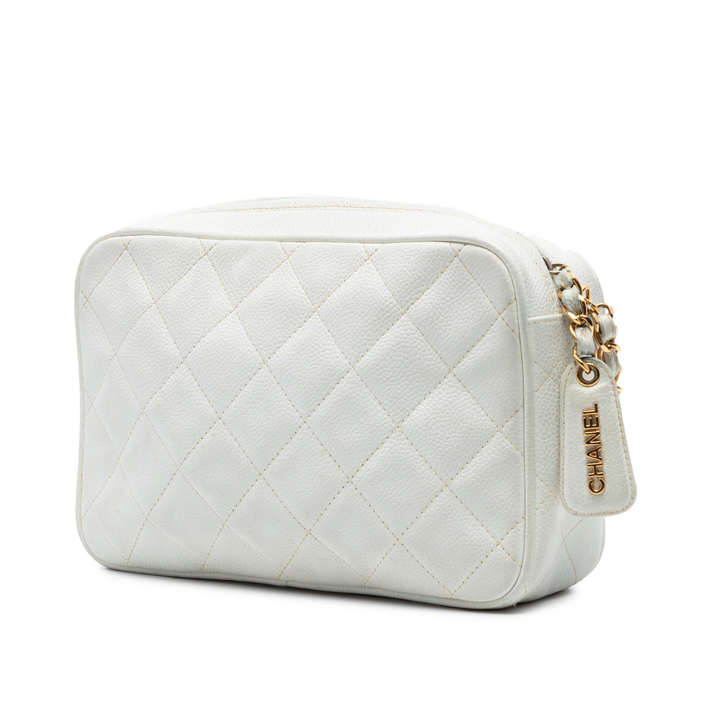 Pre-Loved Chanel CC Quilted Caviar Camera Bag - Picture 2 of 7